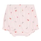 Baby Girls Pink Strawberry Dress Set, 1, hi-res