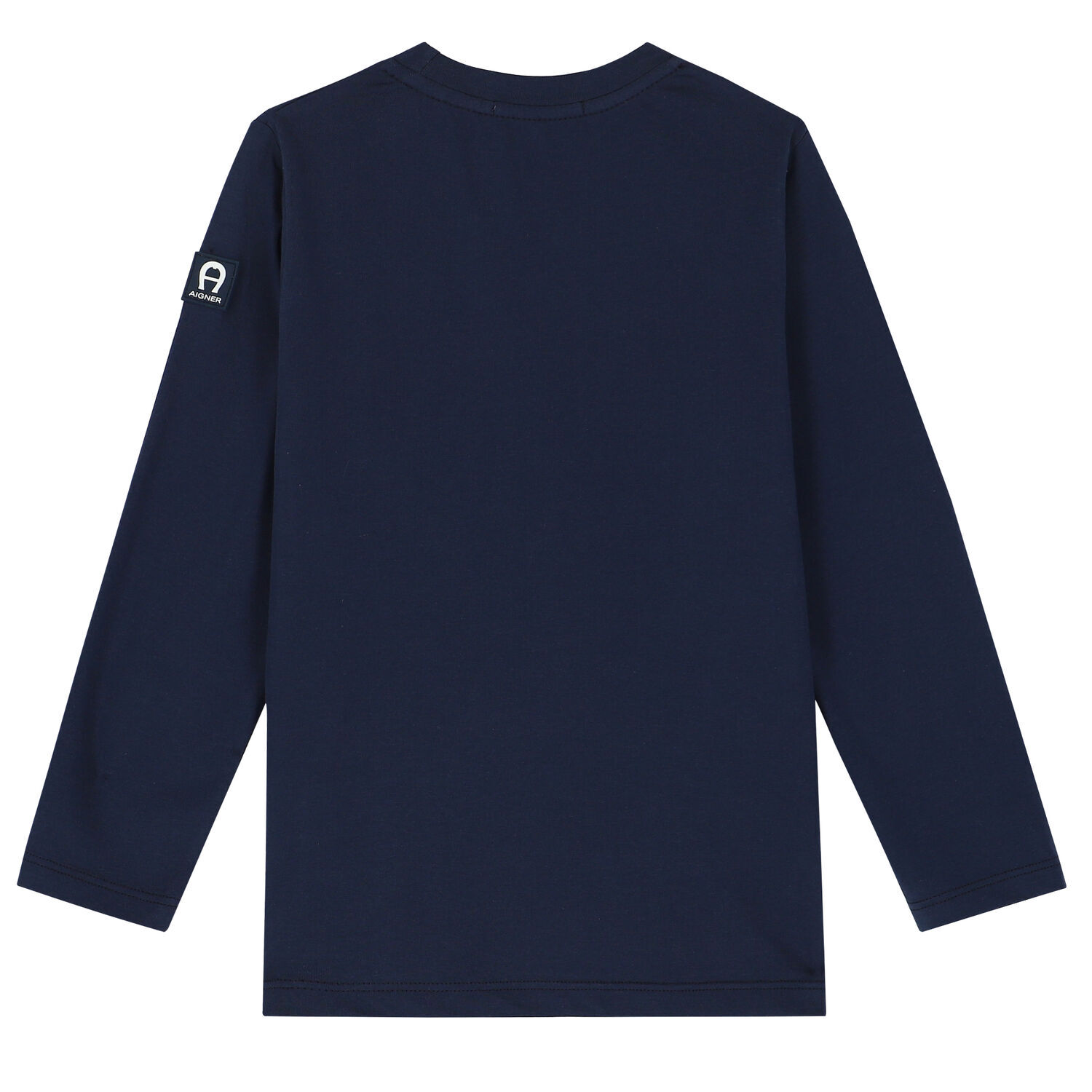 Boys Navy & Green Logo T-shirt, 2, hi-res