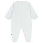 Baby Boys Blue Logo Babygrow, 2, hi-res