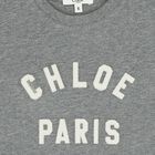 Girls Grey Logo T-Shirt, 1, hi-res