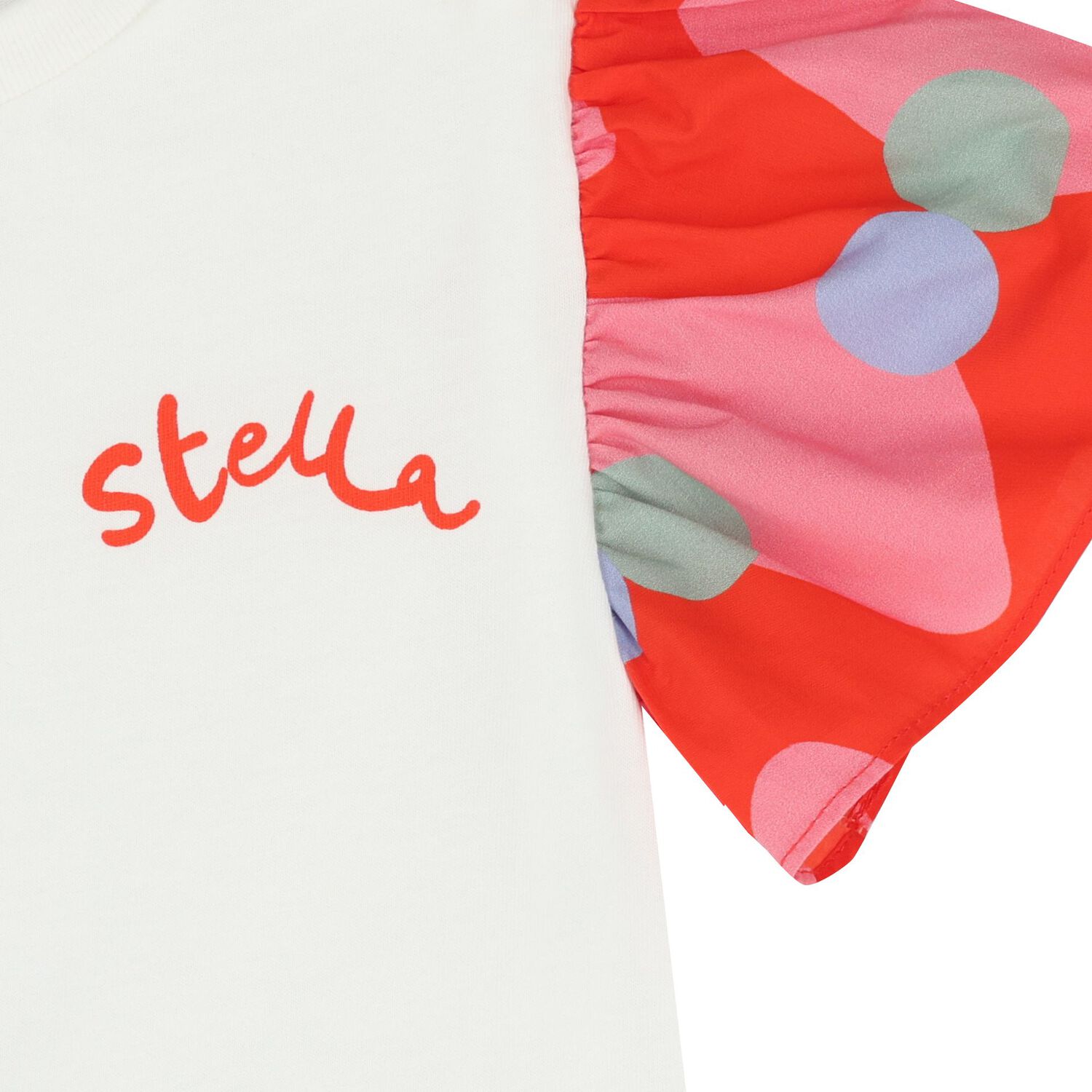 Younger Girls Ivory Logo T-Shirt, 1, hi-res