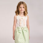 Girls White Sequin Top, 1, hi-res