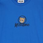 Blue Teddy Bear Logo Long Sleeve Top, 3, hi-res