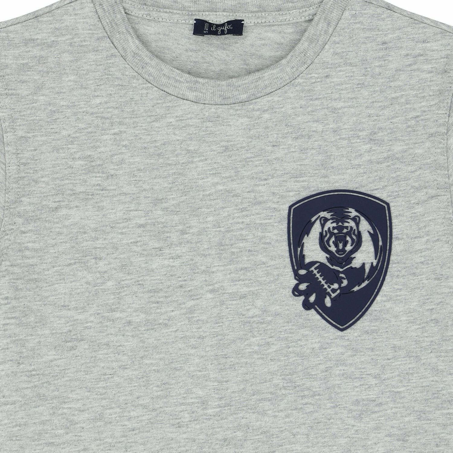 Boys Grey Logo T-Shirt, 1, hi-res image number null