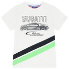 Boys White Logo T-Shirt, 1, hi-res