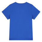 Boys Blue, White & Black Logo T-Shirt, 3, hi-res