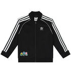 Girls Black Hello Kitty Tracksuit, 1, hi-res