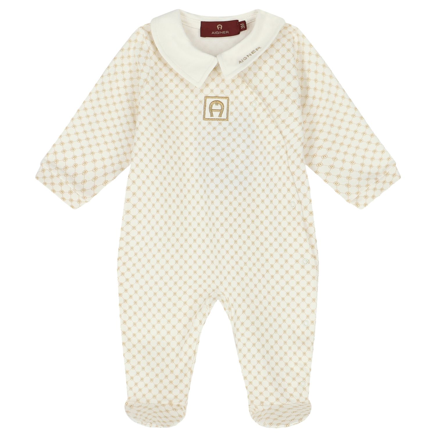 Ivory Logo Babygrow, 1, hi-res image number null
