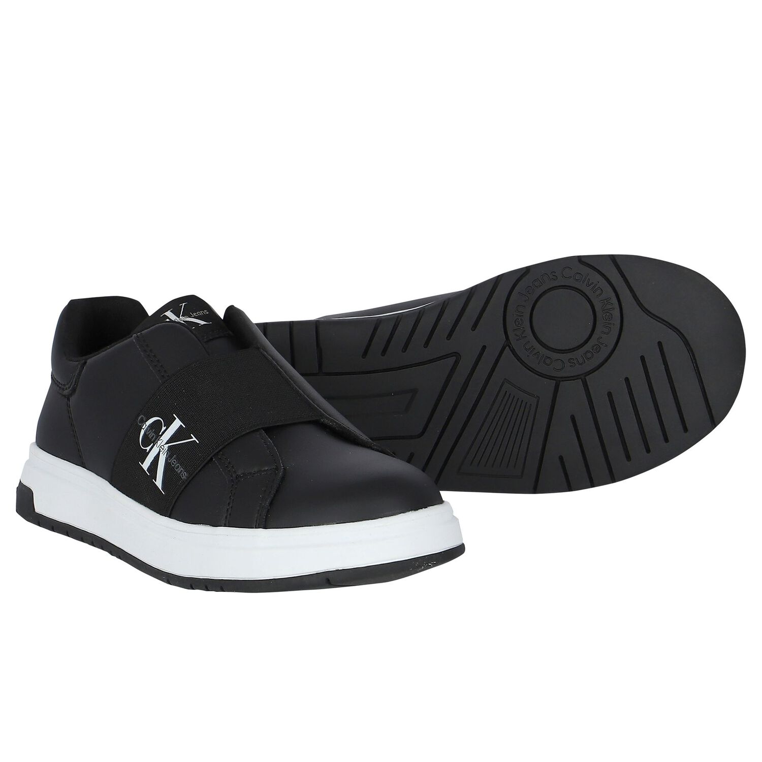 Black Logo Trainers, 2, hi-res image number null