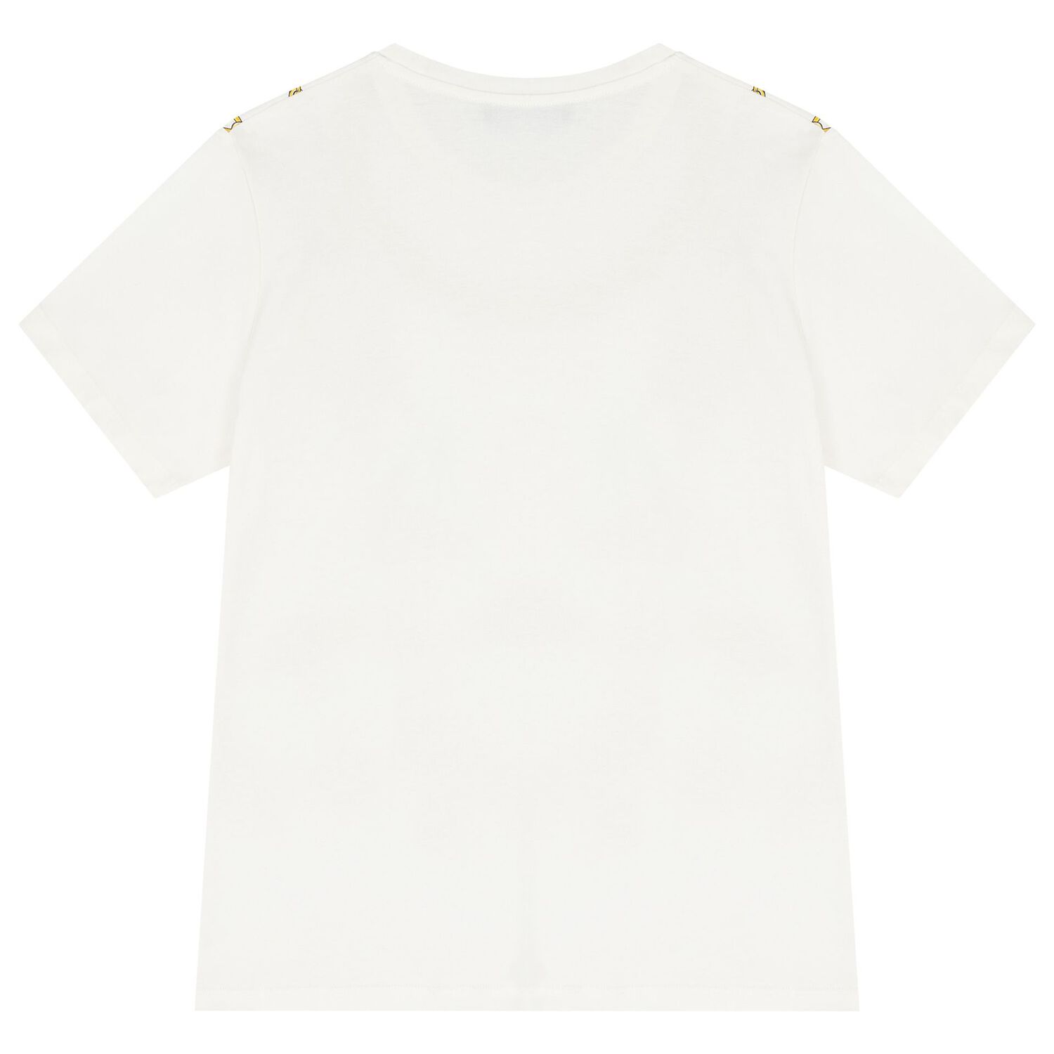 Girls Ivory Logo Chain T-Shirt, 2, hi-res