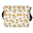 Ivory Teddy Logo Baby Changing Bag, 3, hi-res