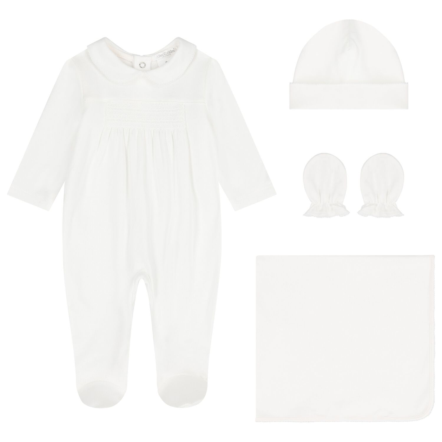 Ivory Babygrow Gift Set, 3, hi-res