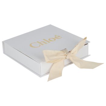 Baby Girls White & Pink Babygrow Gift Set 