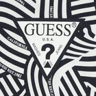 Baby Boys White & Navy Blue Logo Shorts Set, 3, hi-res