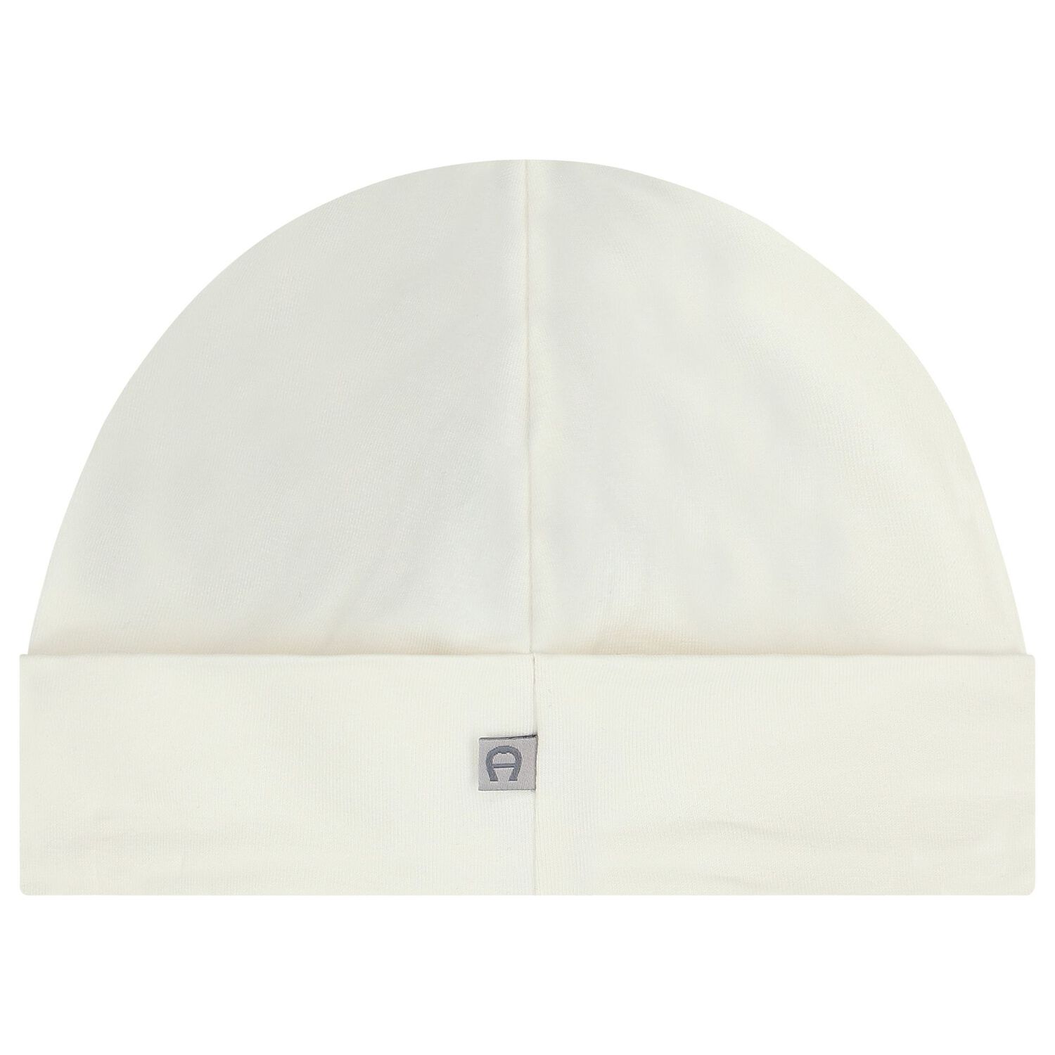Ivory & Gold Logo Baby Hat, 1, hi-res