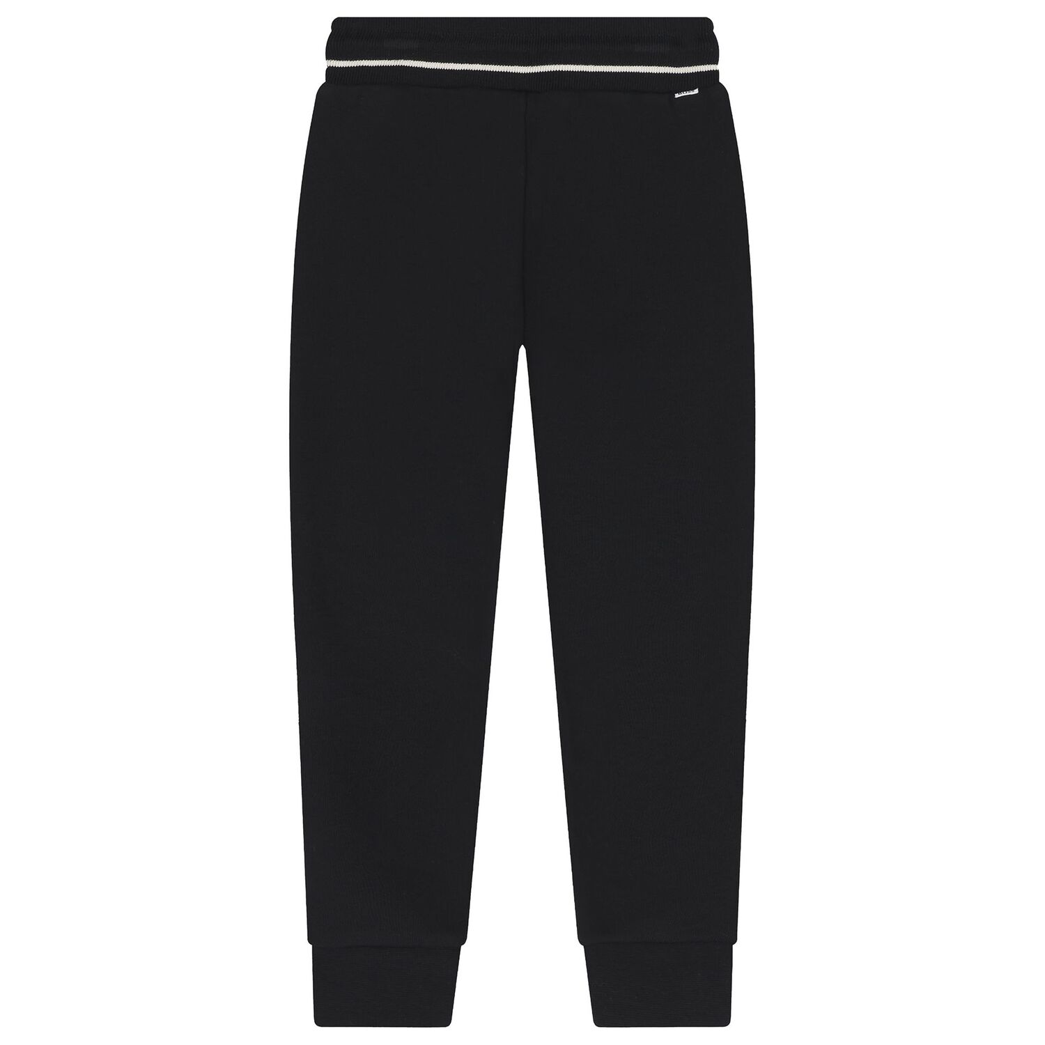 Boys Black Logo Joggers, 1, hi-res