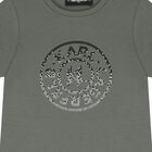 Girls Green Logo T-Shirt, 1, hi-res