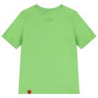 Boys Green Logo Minecraft T-Shirt, 1, hi-res