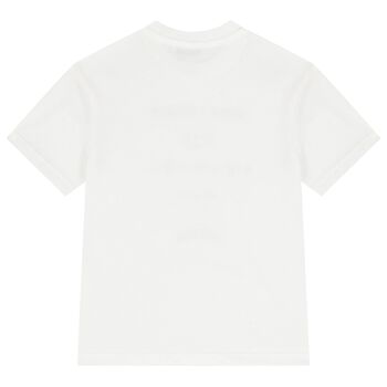 Boys Ivory Logo T-Shirt