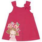 Younger Girls Red Dress, 2, hi-res