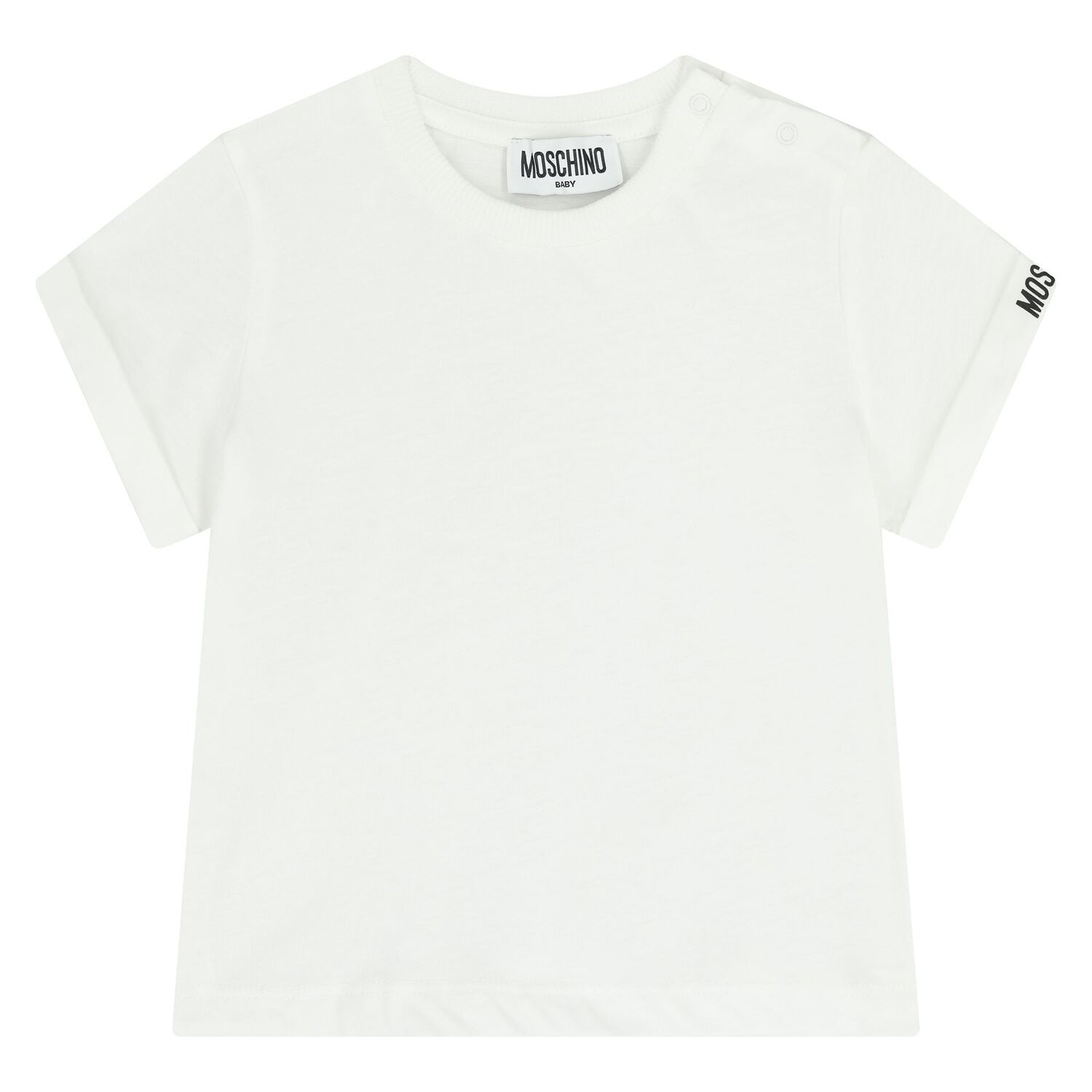 Younger Grey & White Teddy Bear Logo Dungaree Set, 2, hi-res