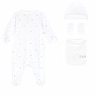 White Logo 5 Piece Set, 1, hi-res