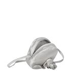 Girls Silver Rose Circular Shoulder Bag, 1, hi-res