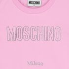  Girls Pink Logo T-Shirt, 4, hi-res