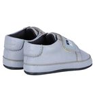Baby Boys Blue Logo Pre Walker Shoes, 1, hi-res