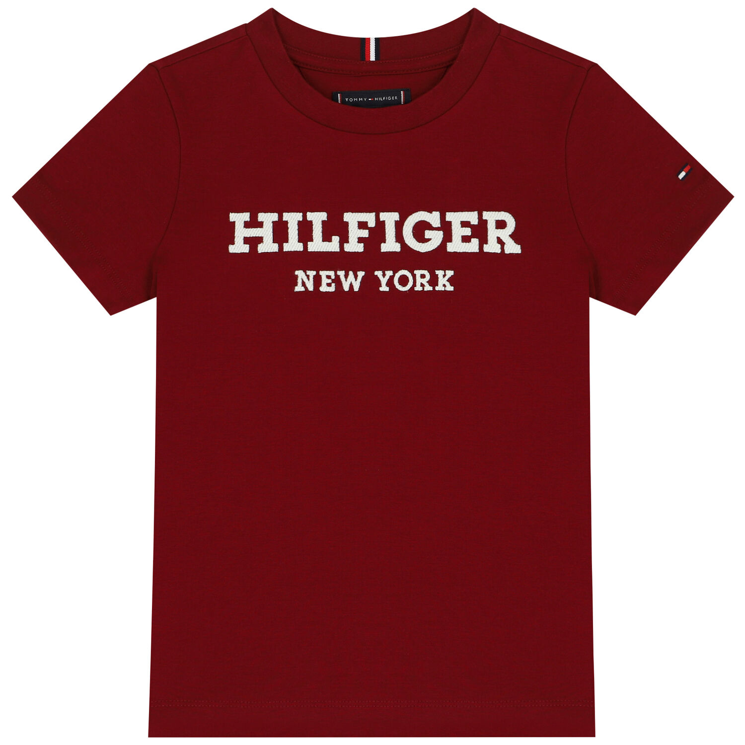 Boys Red Logo T-Shirt, 1, hi-res