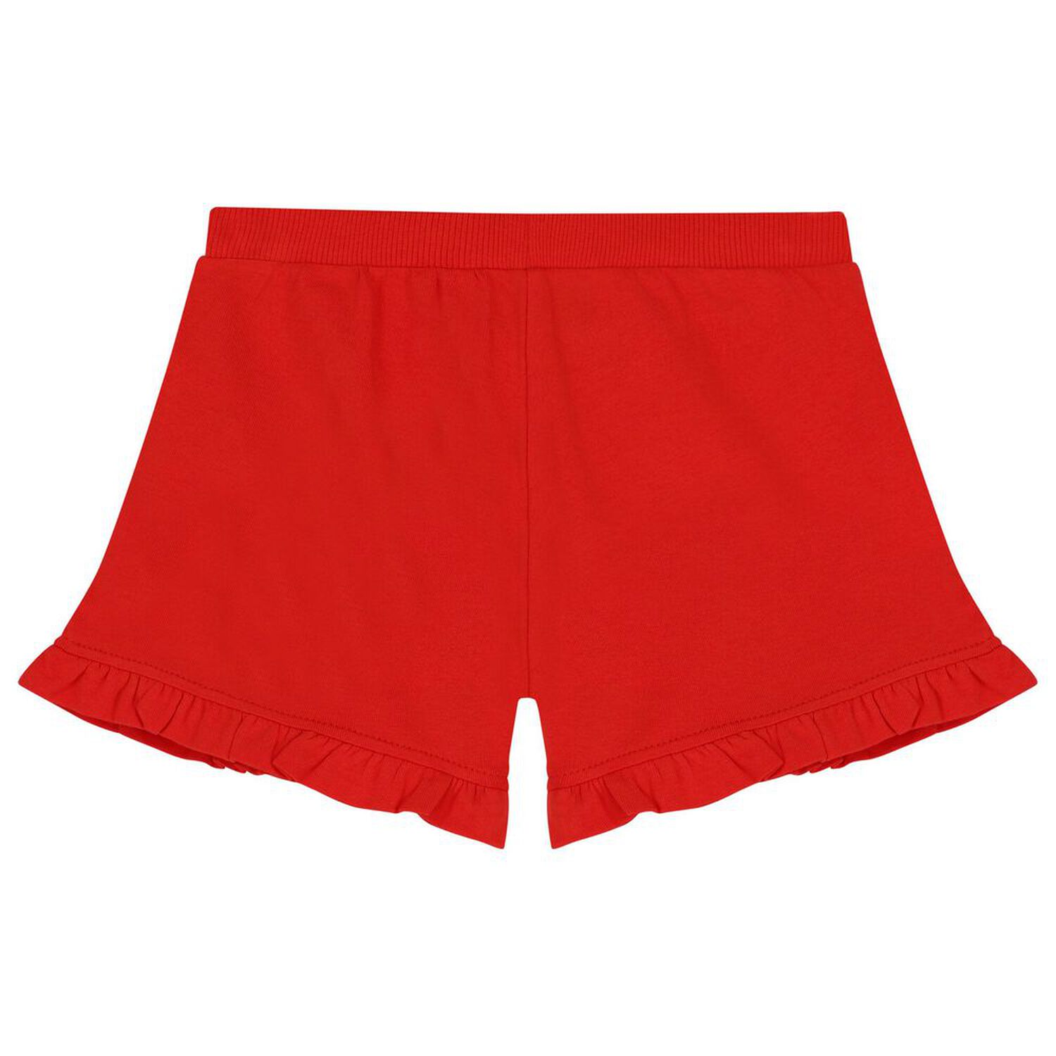 Younger Girls White Logo Shorts Set, 2, hi-res image number null