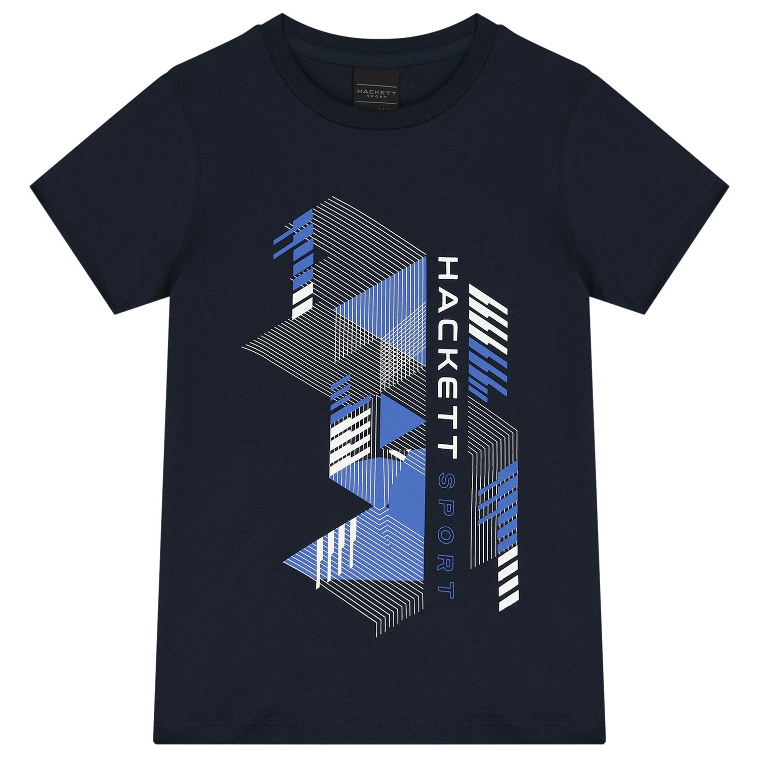 Boys Navy Blue Logo T-Shirt, 1, hi-res image number null