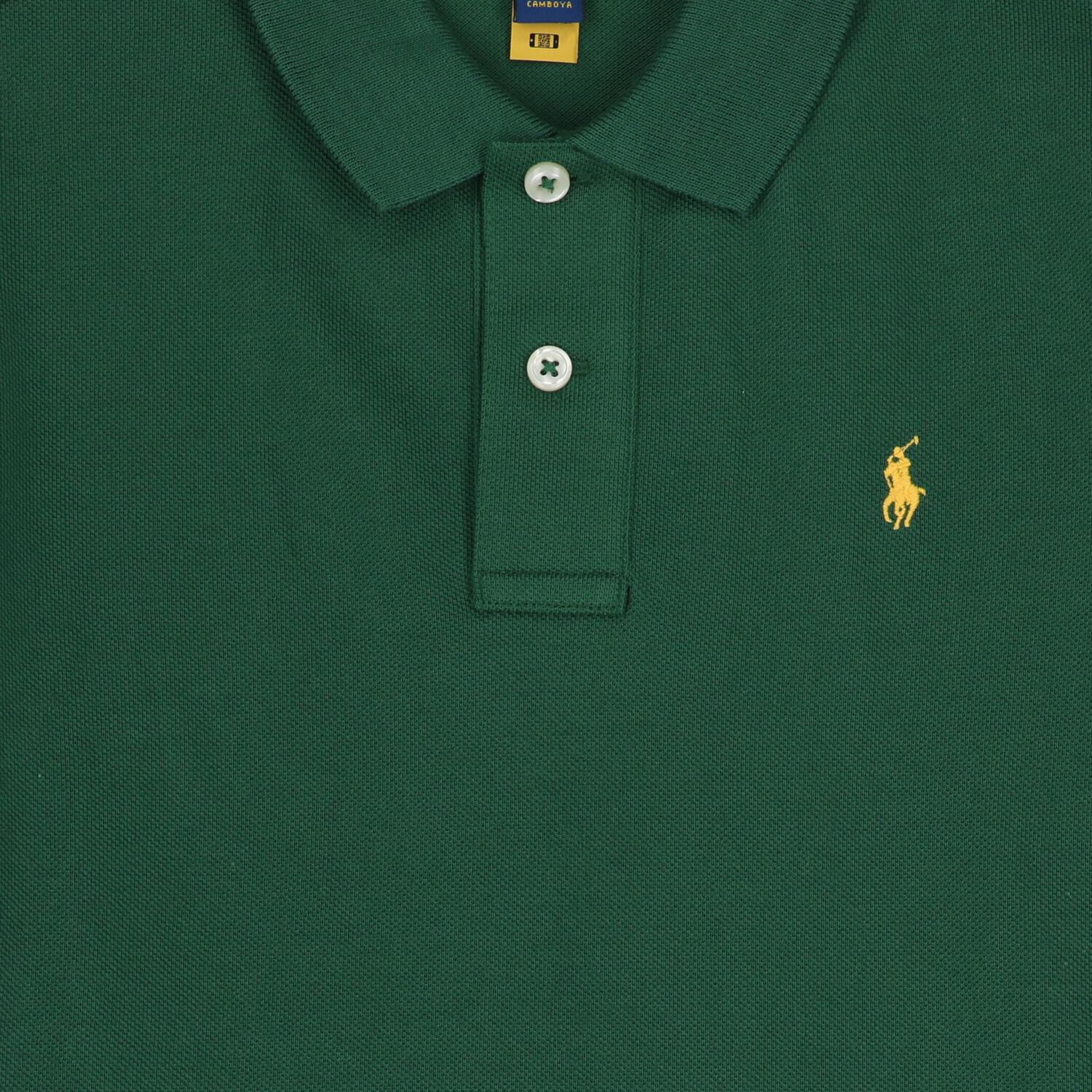 Boys Green Logo Polo Shirt, 1, hi-res image number null