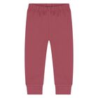 Younger Girls Ivory & Pink Cat 3 Piece Leggings Set, 2, hi-res