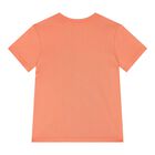 Baby Boys Orange & Blue Polo Bear Shorts Set, 1, hi-res