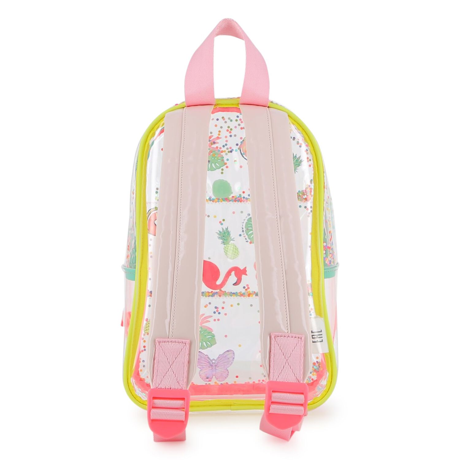 Girls Transparent Backpack, 1, hi-res