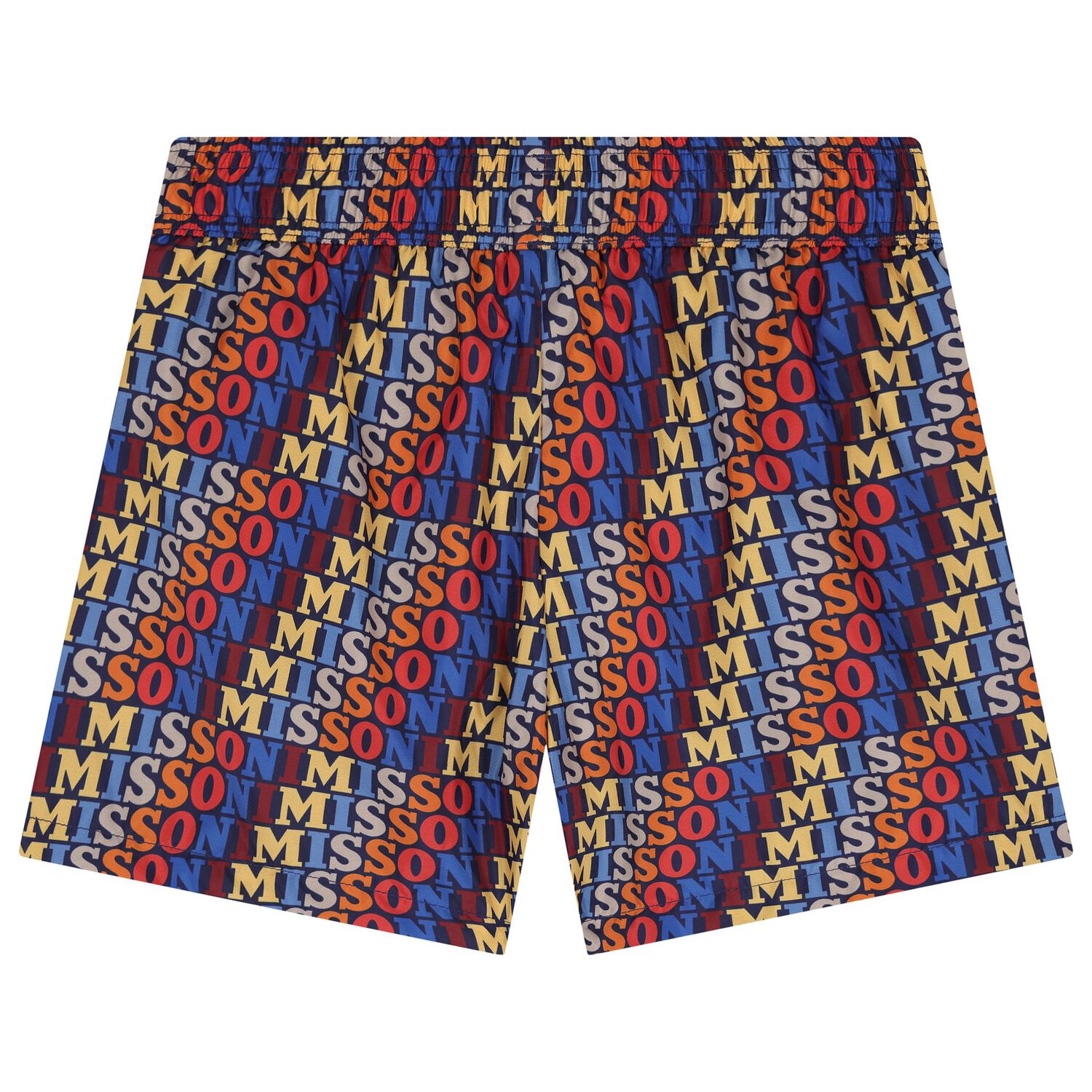 Boys Blue Logo Swim Shorts, 1, hi-res