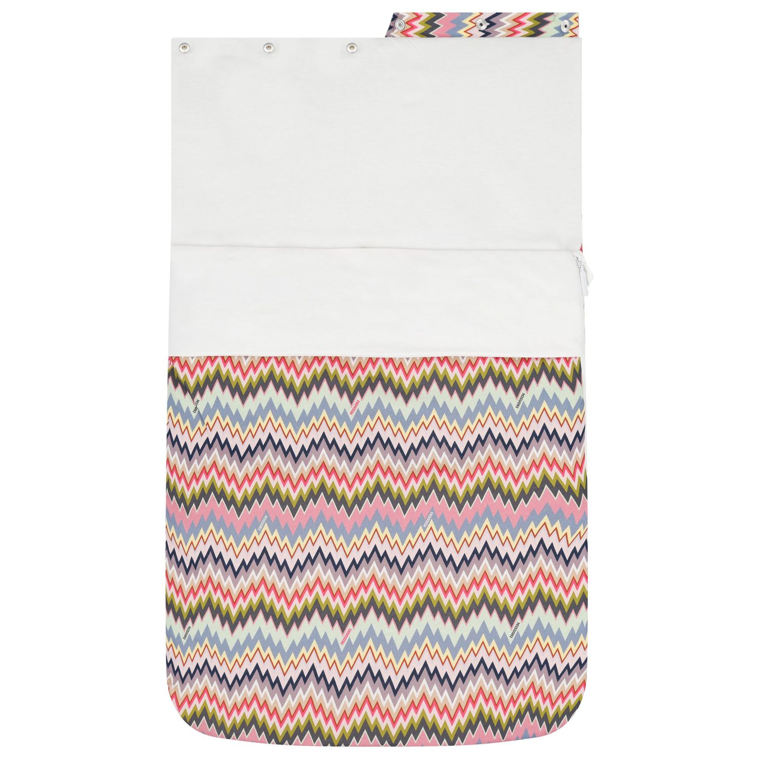 Baby Girls Multi-Coloured Zig Zag Logo Nest, 1, hi-res