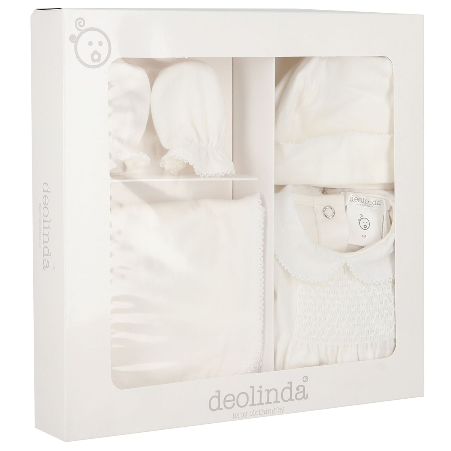 White Babygrow Gift Set, 4, hi-res