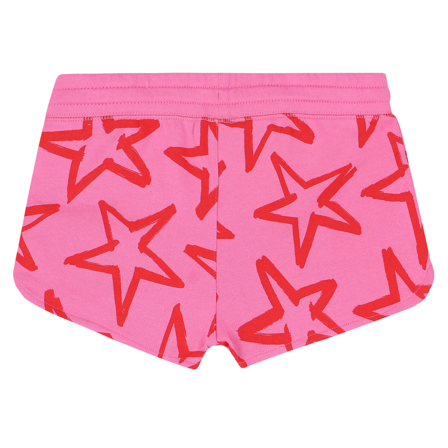 Girls Pink Stars Shorts, 1, hi-res image number null