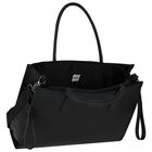 Black Logo Baby Changing Bag, 1, hi-res