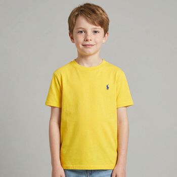Boys Yellow Logo T-Shirt