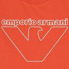 Boys Navy Blue, Ivory & Orange T-Shirts (3 Pack), 1, hi-res