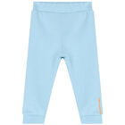Younger Boys Blue & White Logo 3-Piece Tracksuit, 1, hi-res