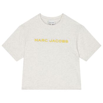 Boys Grey Logo T-Shirt