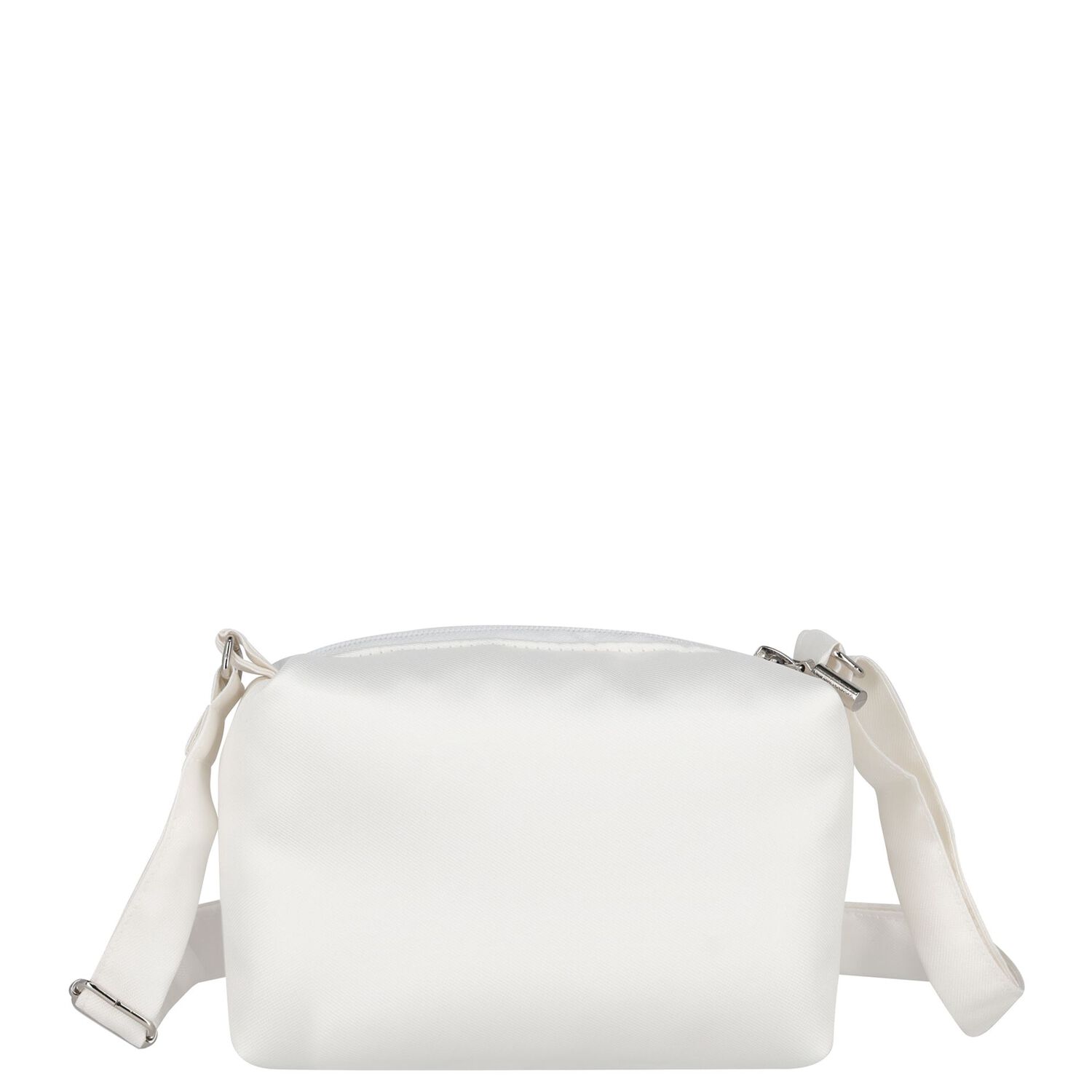Girls White Bow Bag, 1, hi-res