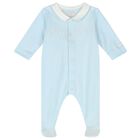 Baby Boys Blue Babygrow Set, 1, hi-res