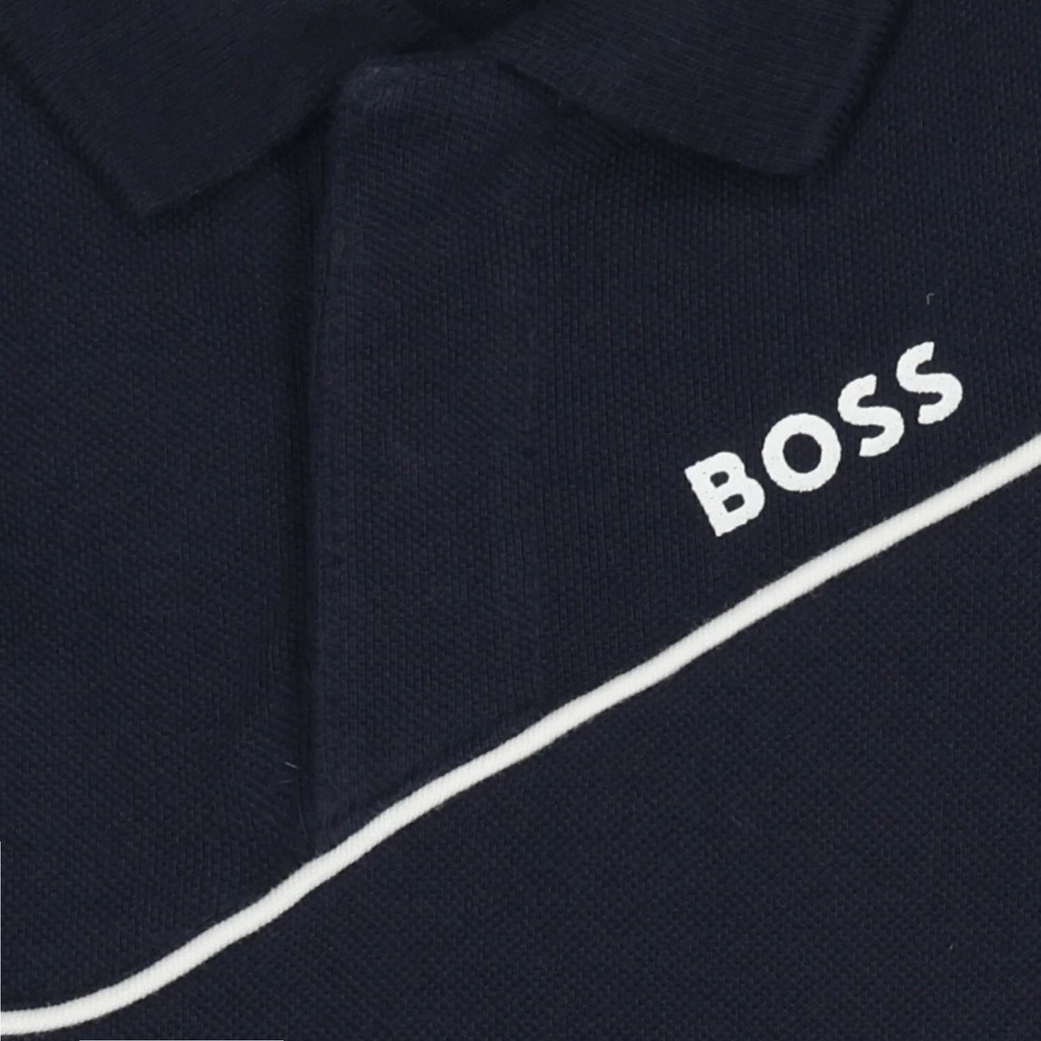 Baby Boys Navy Blue Babygrow, 1, hi-res