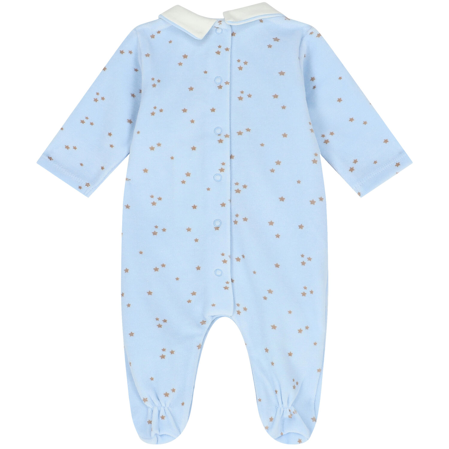 Baby Boys Blue Babygrows ( 2-Pack ), 1, hi-res