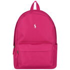 Pink Logo Backpack, 3, hi-res